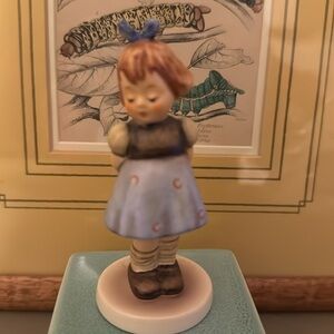 Goebel German porcelain girl figurine.